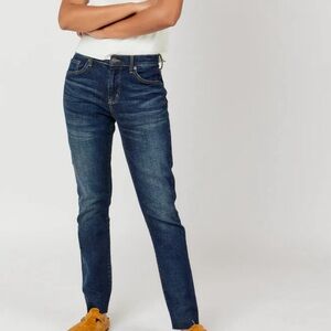 Oliver Logan x Anthropologie Button fly jeans.  Size 26